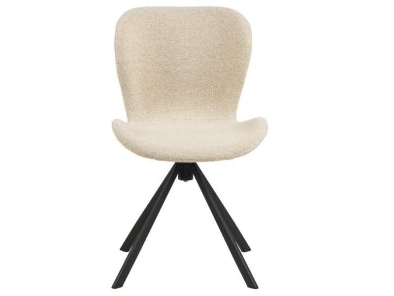 Krzesło obrotowe Batilda kremowe Monza 90 - ACTONA